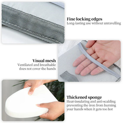 Washable Heat-Resistant Ironing Pad Gloves